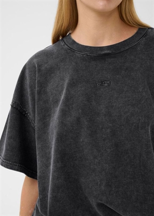 Jio tee Dark Grey Washed Gestuz 